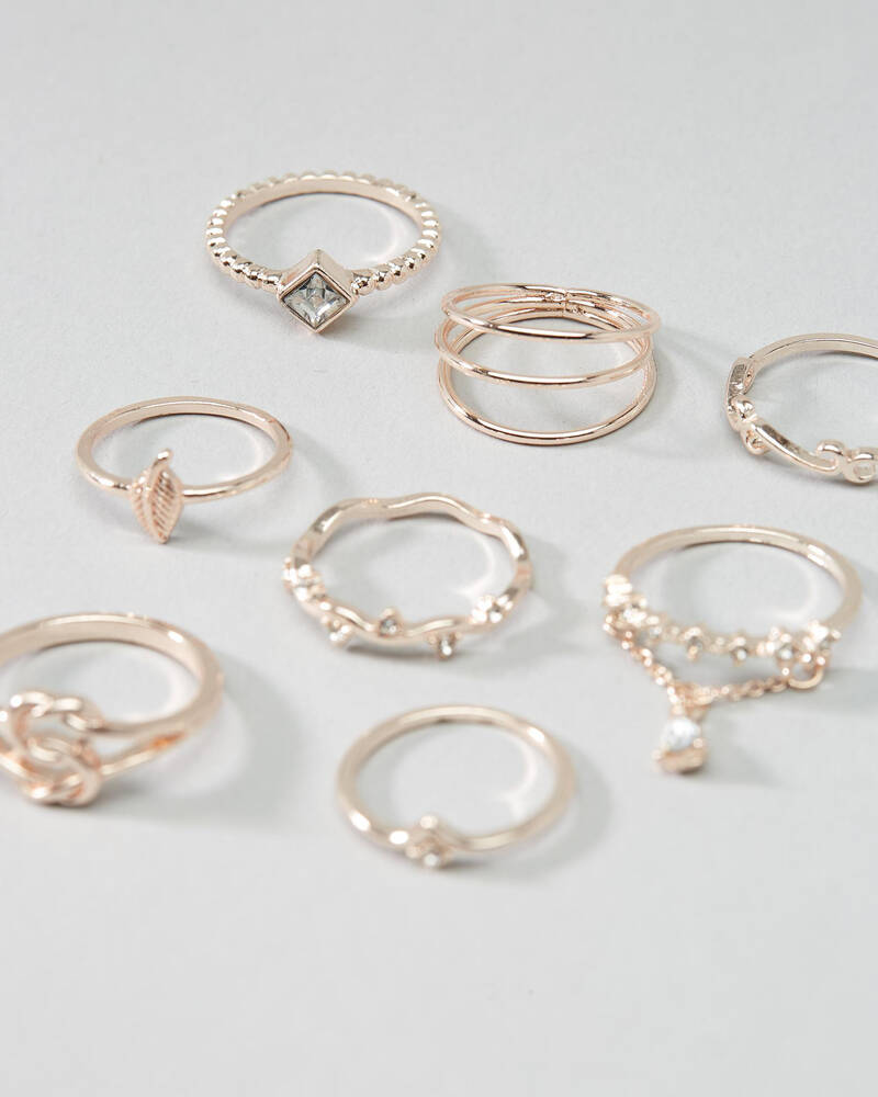 Karyn In LA Vaeda Ring Pack for Womens