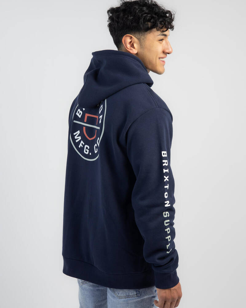 Brixton Crest Hoodie for Mens