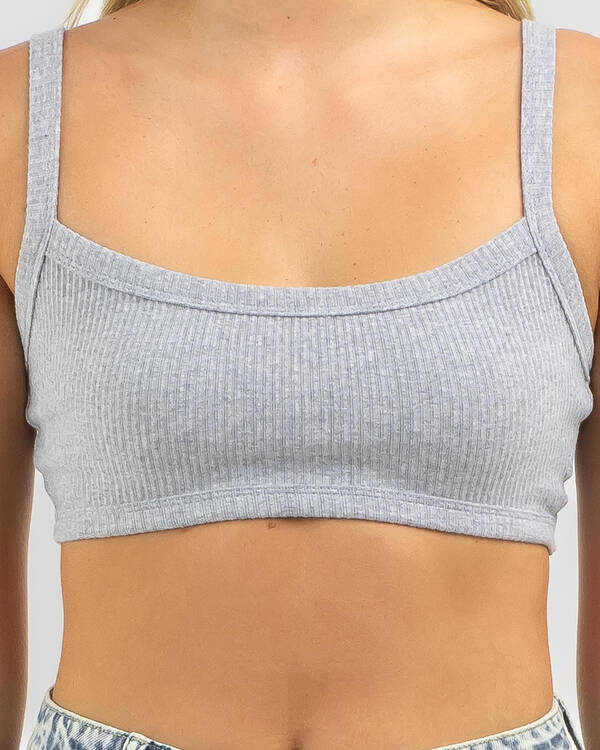 Mooloola Basic Ultra Tank Crop Top for Womens