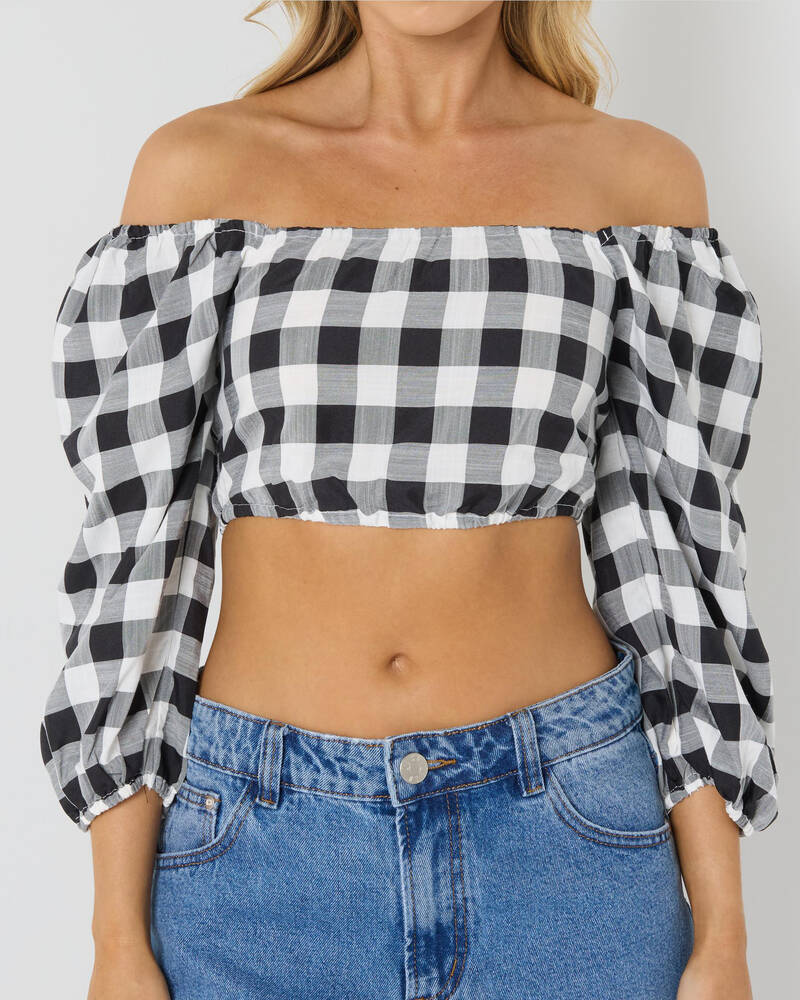 Ava And Ever Hold Up Top for Womens