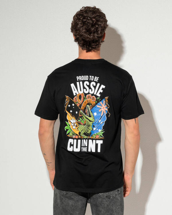 CU in the NT Aussie Pride T-Shirt for Mens