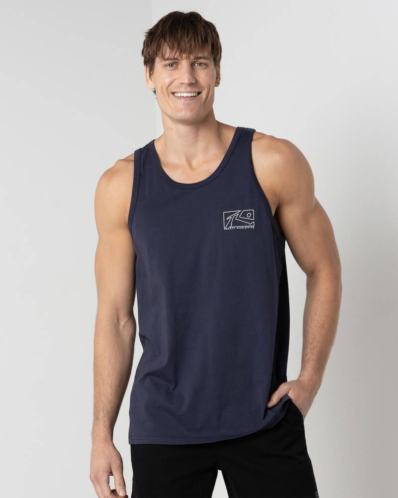 Rusty Boxed Out Tank for Mens