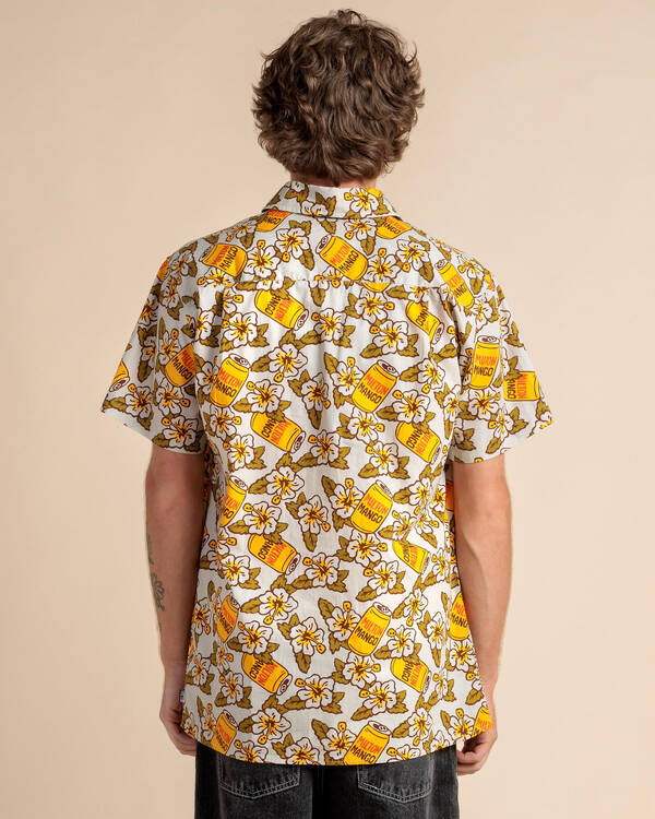 Milton Mango Euphoric Vintage Short Sleeve Shirt for Mens