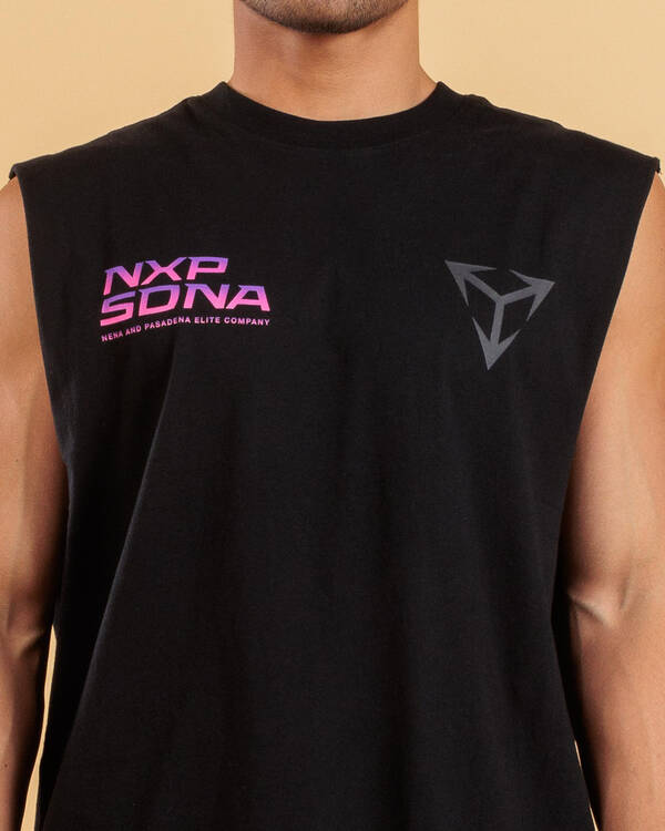 Nena & Pasadena Finest Relaxed Muscle Tank for Mens