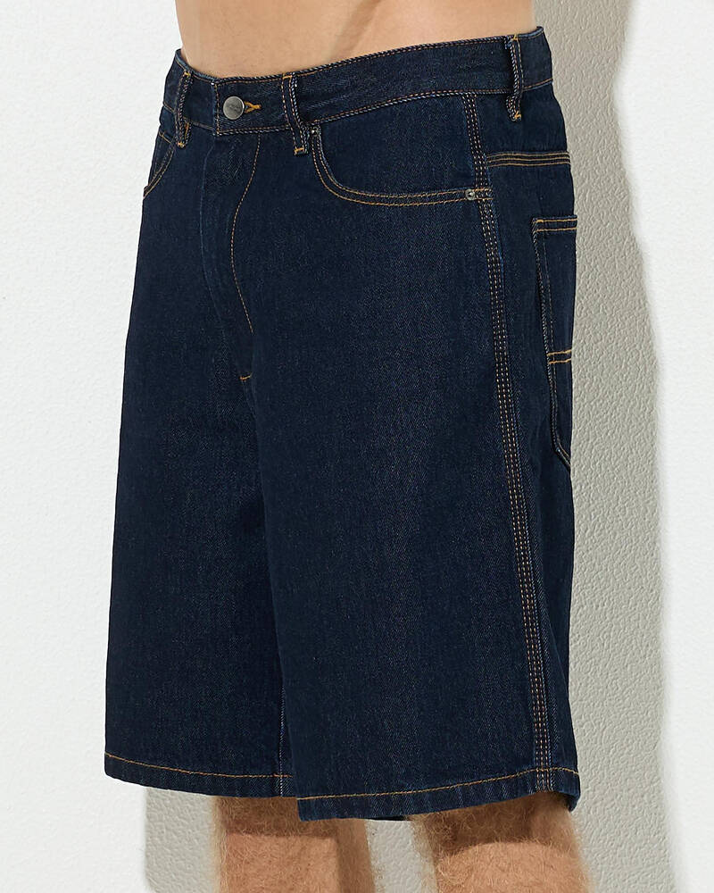 Worship Supplies Carpenter Jean Shorts for Mens