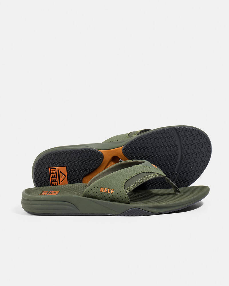 Reef Cushion Fanning Thongs for Mens