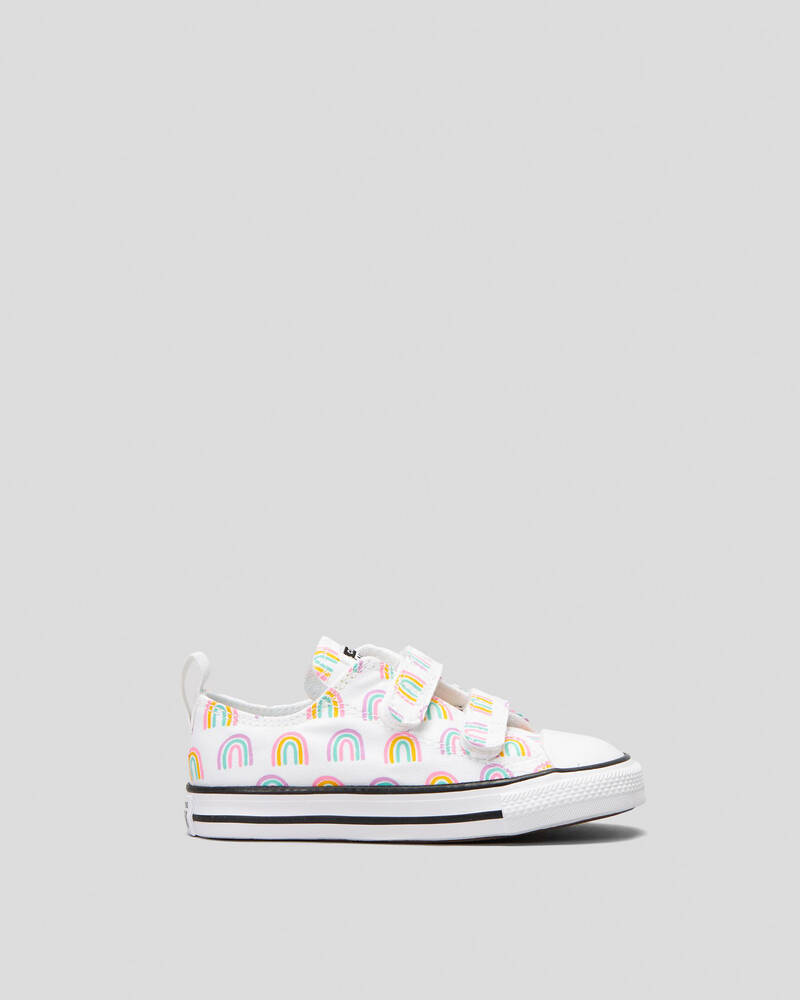 Converse Toddlers' Chuck Taylor All Star Easy-On Rainbow Shoes for Womens