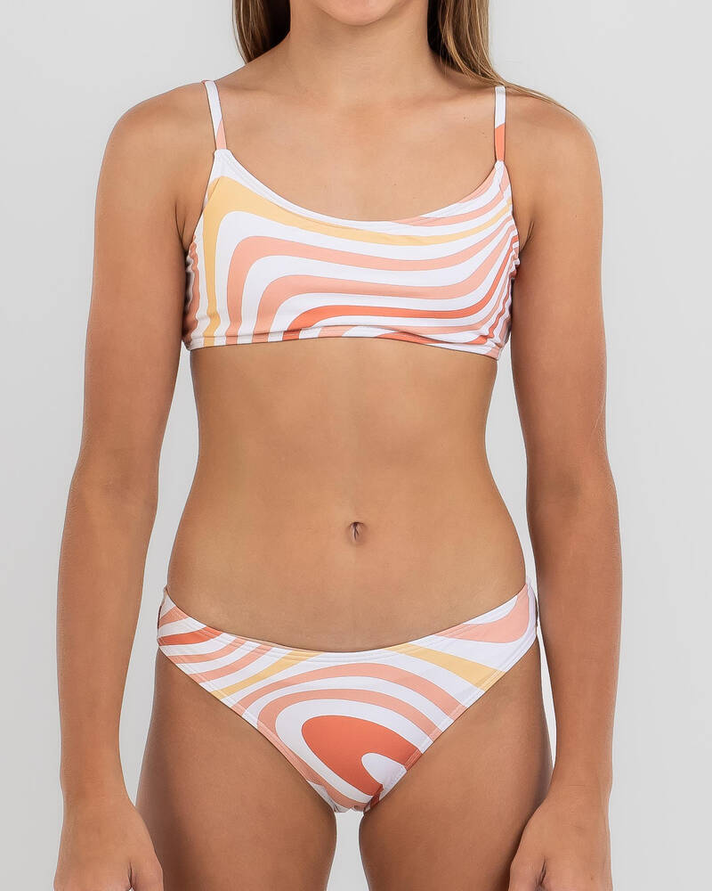 Topanga Girls' Eddie Bralette Bikini Set for Womens