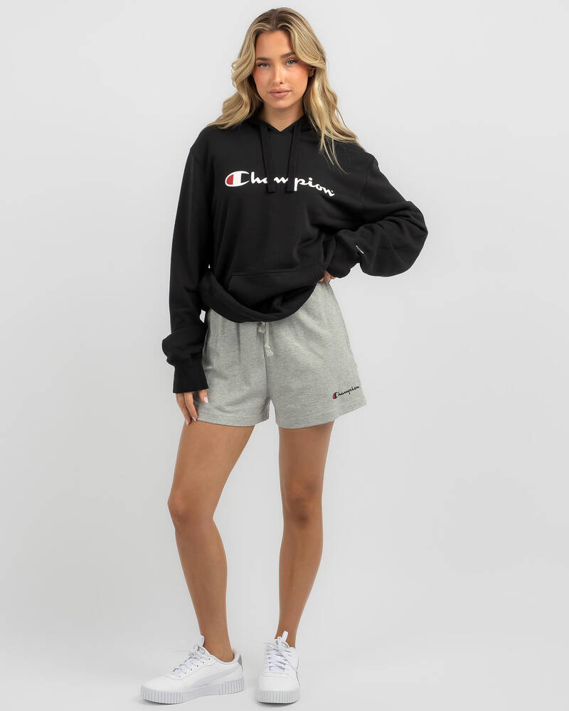 Champion C Logo Shorts for Womens