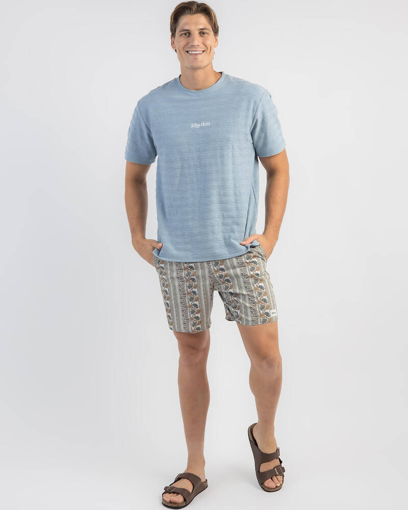 Rhythm Stripe Jam Mully Shorts for Mens