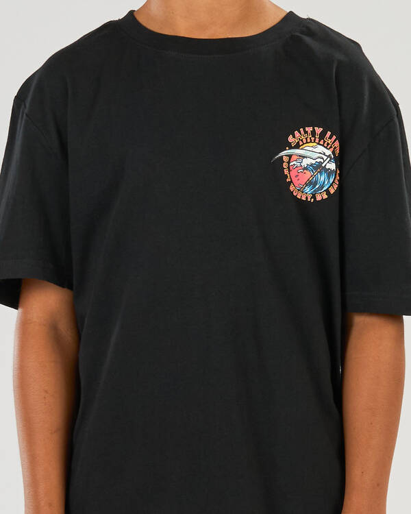 Salty Life Boys' Great Vibes T-Shirt for Mens