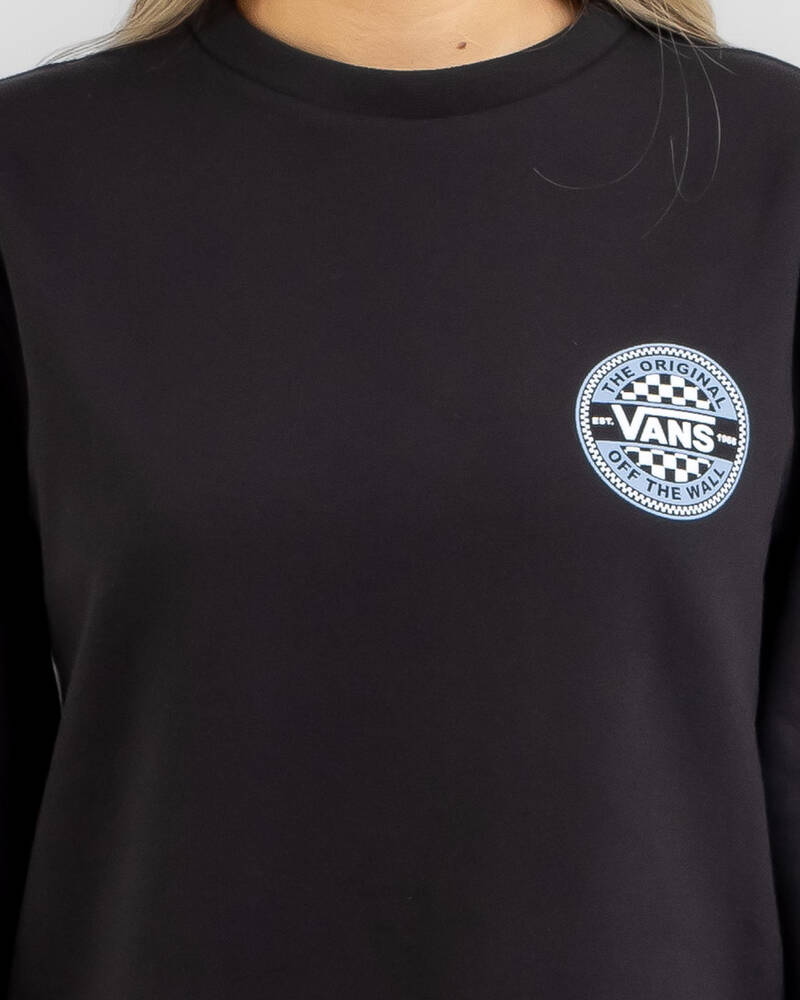 Vans Circled Checker Sweatshirt for Womens
