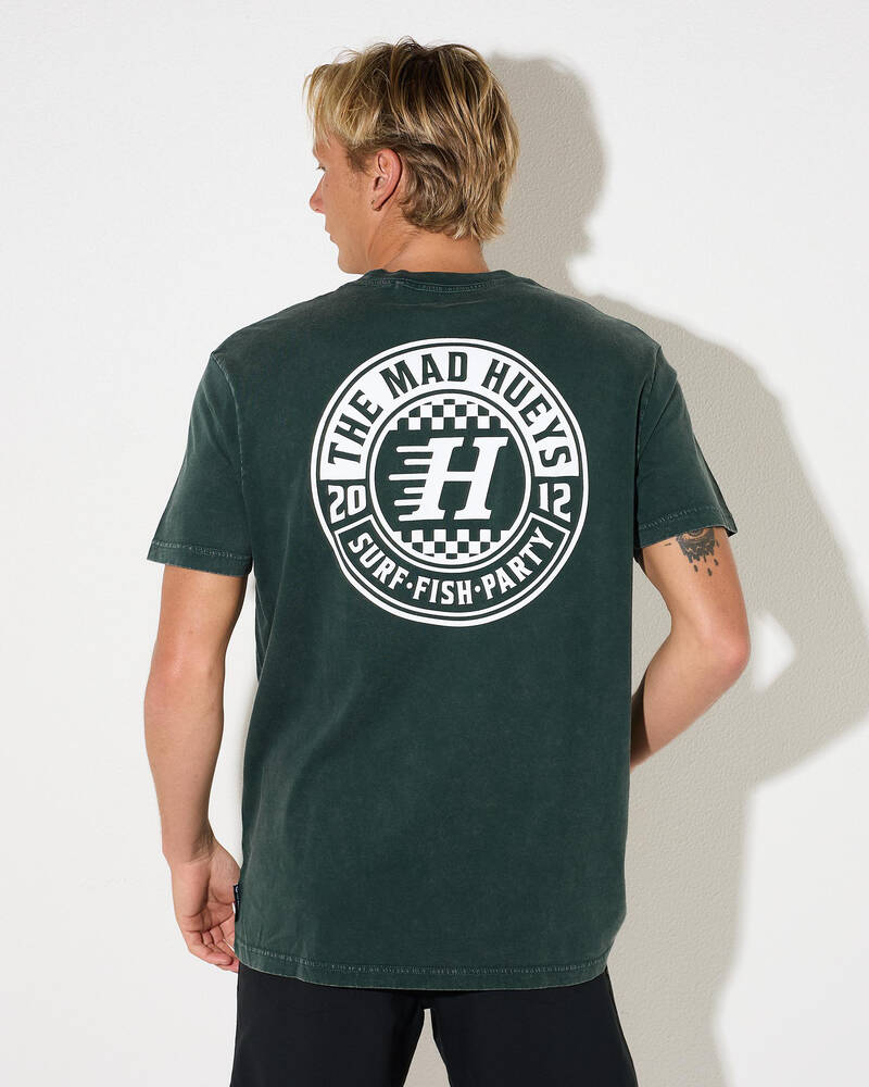 The Mad Hueys Checker Hueys T-Shirt for Mens