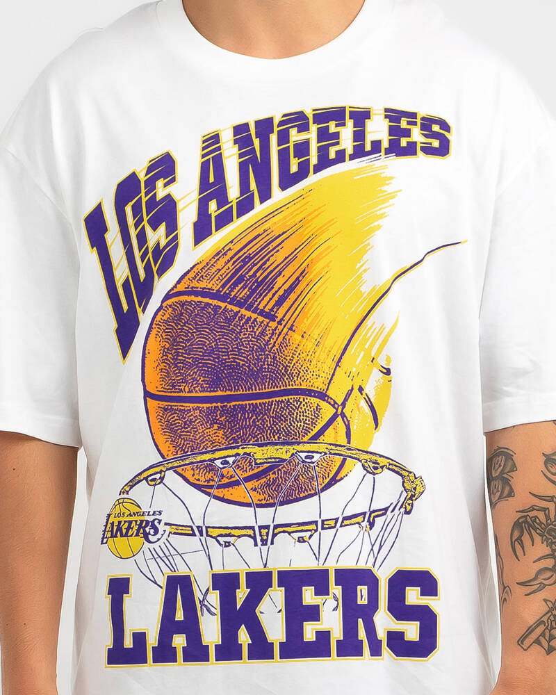 New Era NBA Lakers Tee for Mens