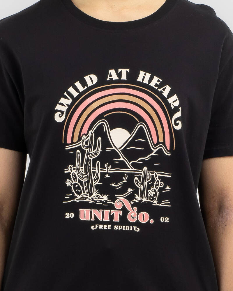 Unit Wild Heart T-Shirt for Womens