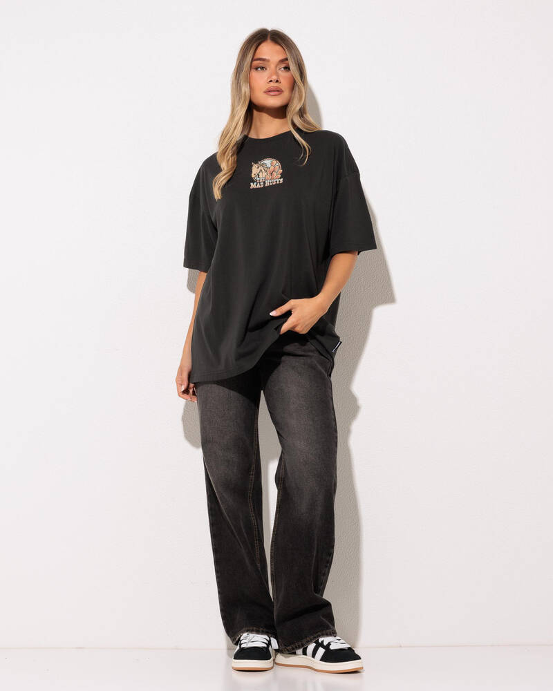 The Mad Hueys Ranch Dressing Oversized T-Shirt for Womens