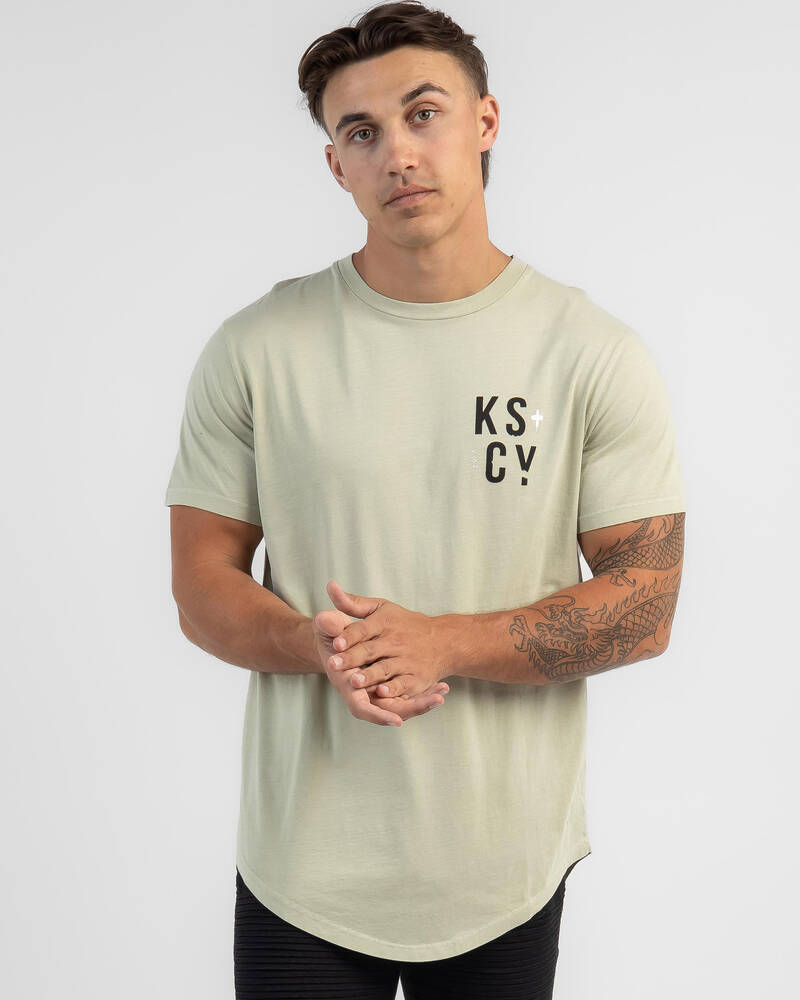 Kiss Chacey Liar Dual Curved T-Shirt for Mens