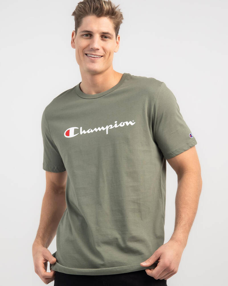 Champion Logo T-Shirt for Mens