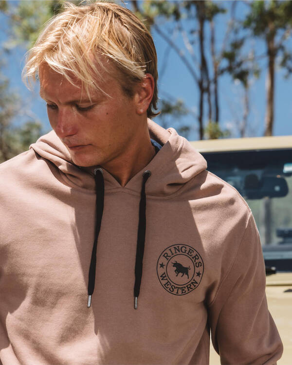 Ringers Western Signature Bull Hoodie for Mens