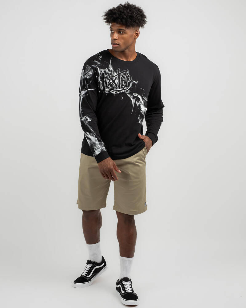Dexter Smoked Long Sleeve T-Shirt for Mens