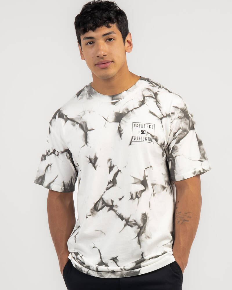 DC Shoes Ledge Tie Dye T-Shirt for Mens