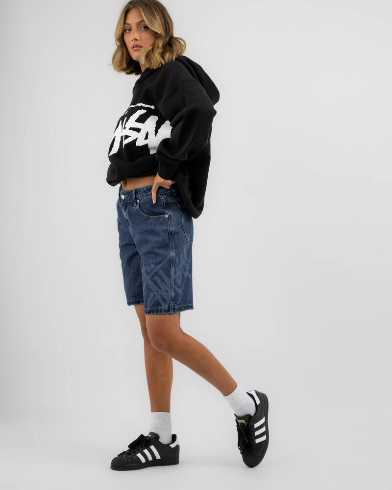 Stussy Graffiti Jorts for Womens