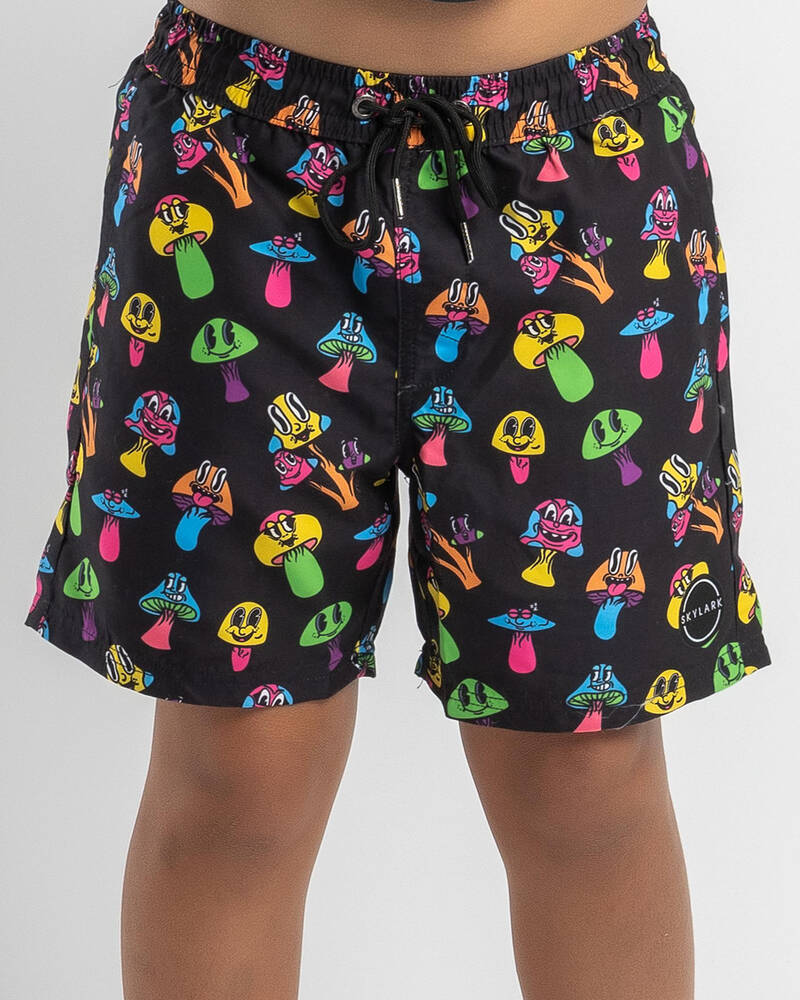 Skylark Boys' Vibrance Elastic Waist Shorts for Mens