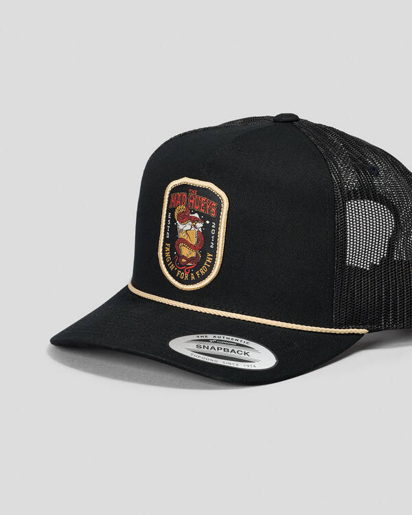The Mad Hueys Fangin Twill Trucker Cap for Mens
