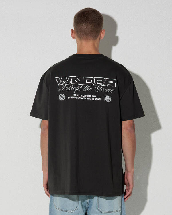 Wndrr Displace Box Fit T-Shirt for Mens