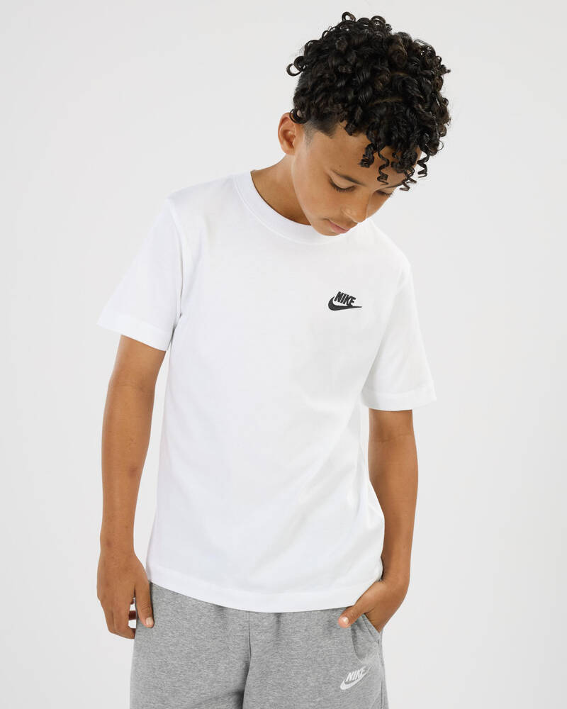 Nike Boys Embroidered Futura T-Shirt for Mens