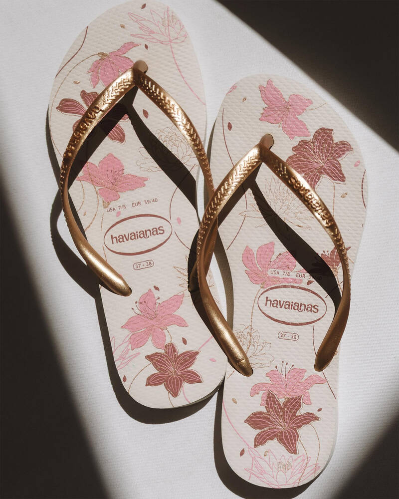 Havaianas Slim Organic Thongs for Womens