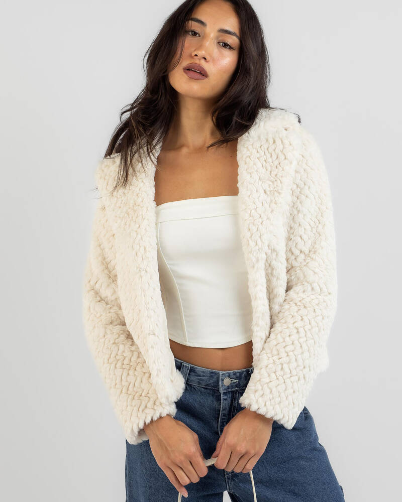 Mooloola Bradshaw Faux Fur Jacket for Womens