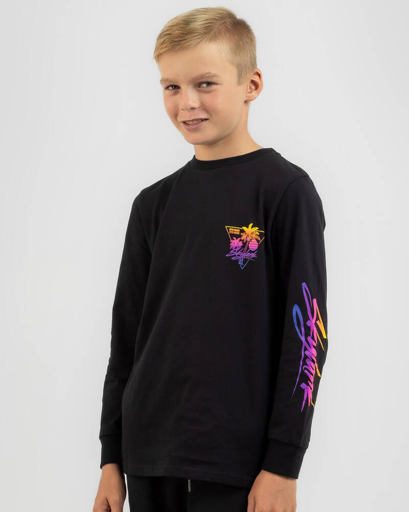 Skylark Boys' Tropics Long Sleeve T-Shirt for Mens