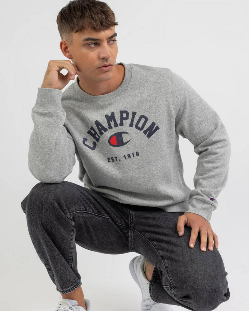 Champion Sporty Crew Sweatshirt for Mens