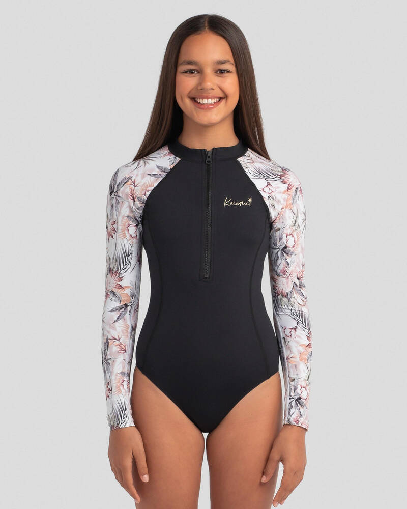 Kaiami Girls' Airlie Long Sleeve Surfsuit for Womens