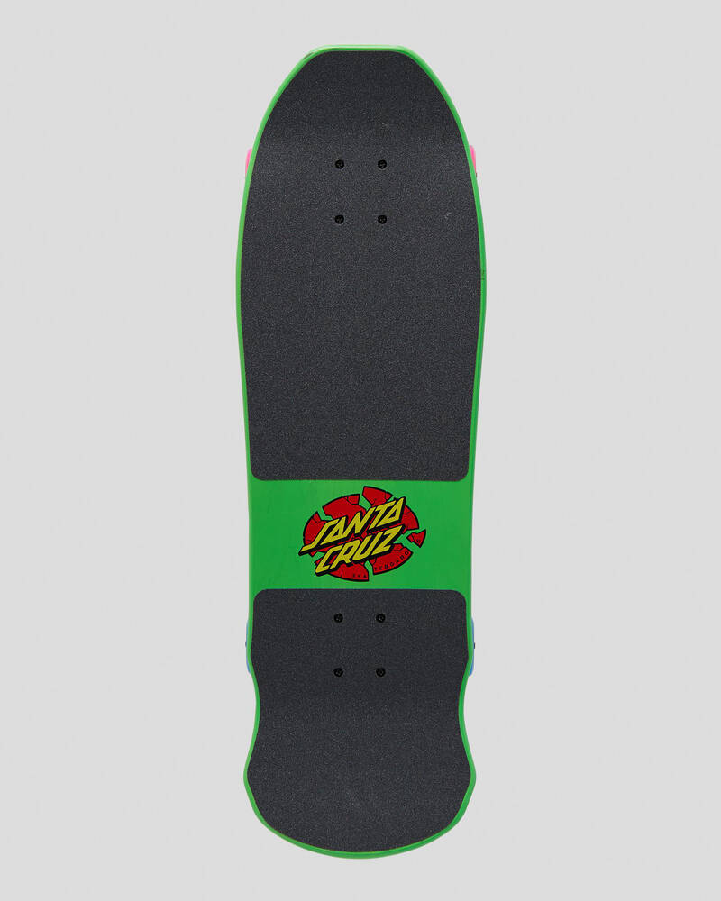 Santa Cruz Stranger Things Roskopp Face 9.5" Cruiser Skateboard for Unisex