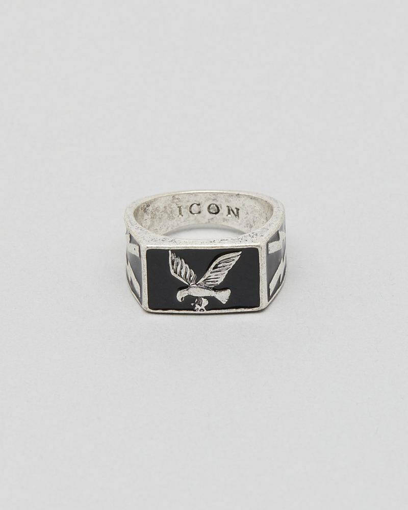 Icon Brand Icarus Signet Ring for Mens