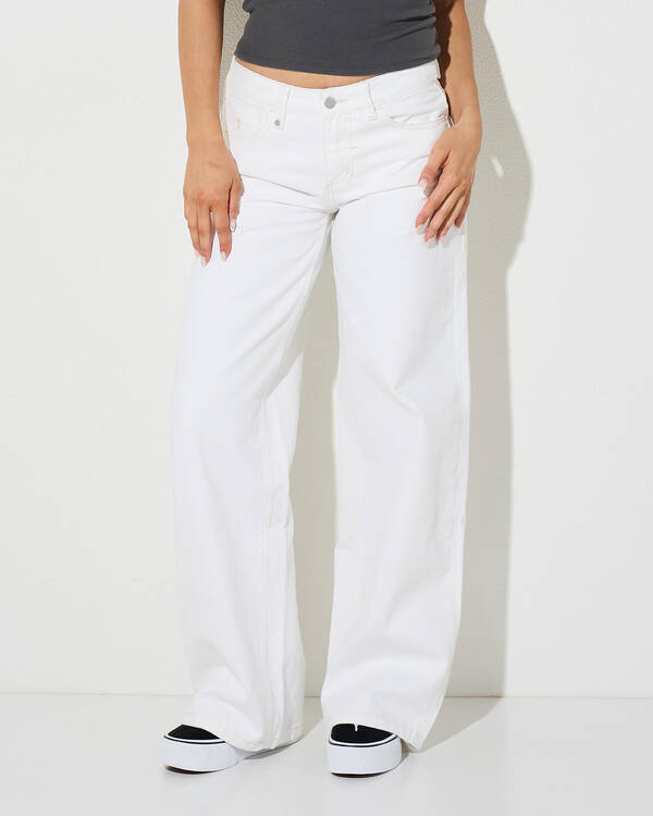 Hunter Low Rise Wide Jeans