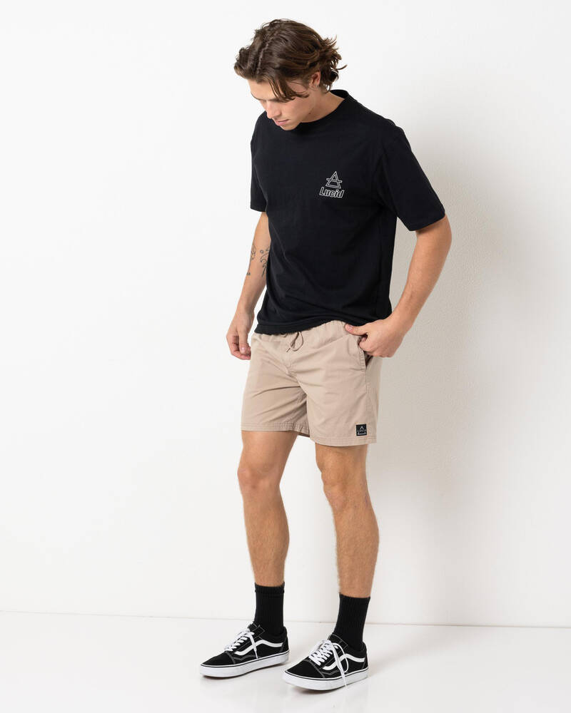 Lucid Dual Motion Elastic Waist Shorts for Mens