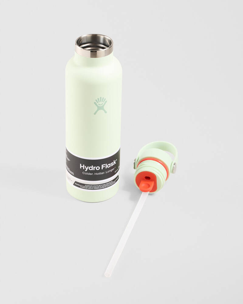 Hydro Flask 21oz Standard Mouth Flex Straw Bottle for Unisex