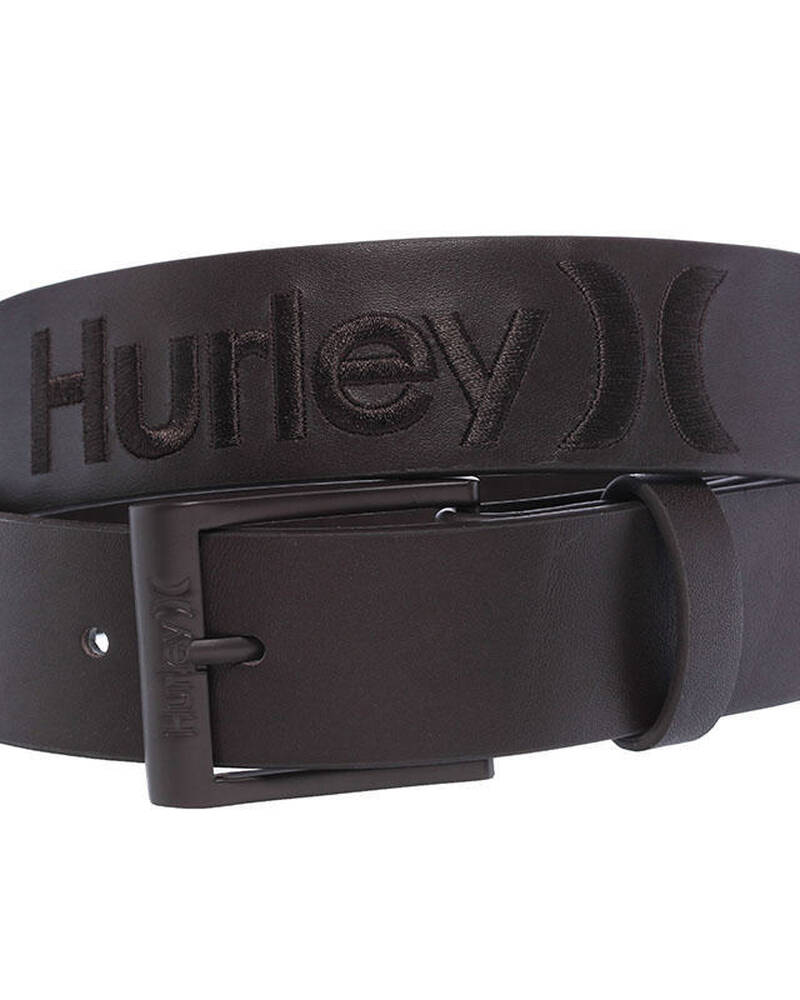 Hurley One & Only Leather Belt for Mens