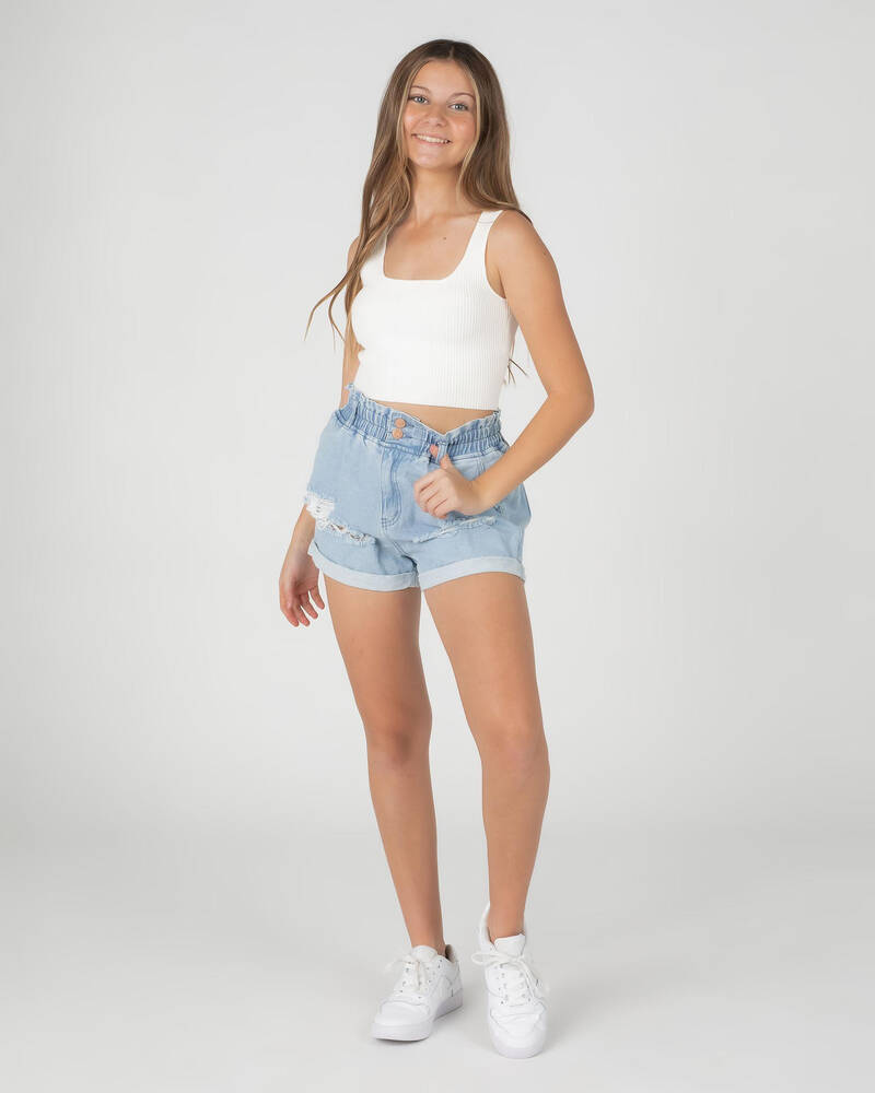 Ava And Ever Girls' Mod Squad Knit Top for Womens