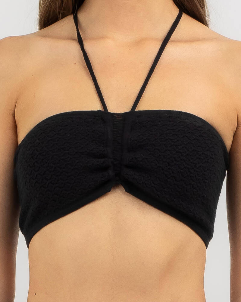 Ava And Ever Kensington Knit Crop Top for Womens