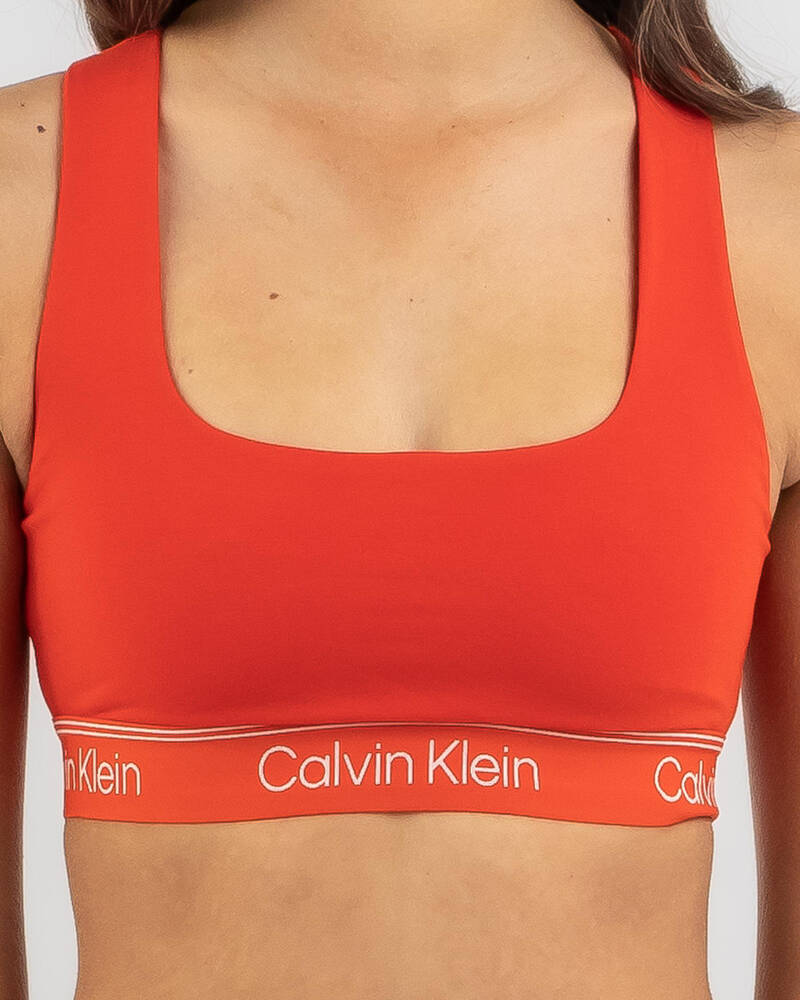 Calvin Klein Athletic Unlined Bralette for Womens