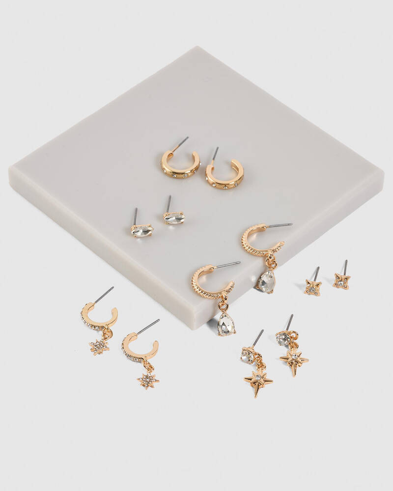 Karyn In LA Eclipse Earring Pack for Womens