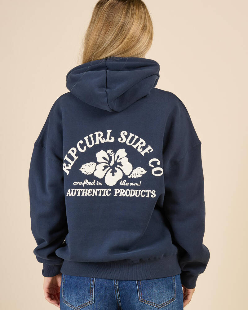 Rip Curl Surf Party Puff Heritage Hoodie for Womens