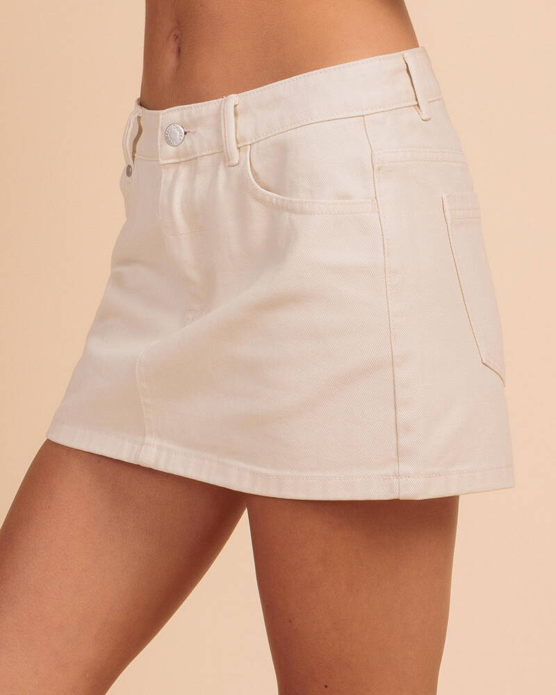 Thrills Sophie Mid Rise Mini Skirt for Womens