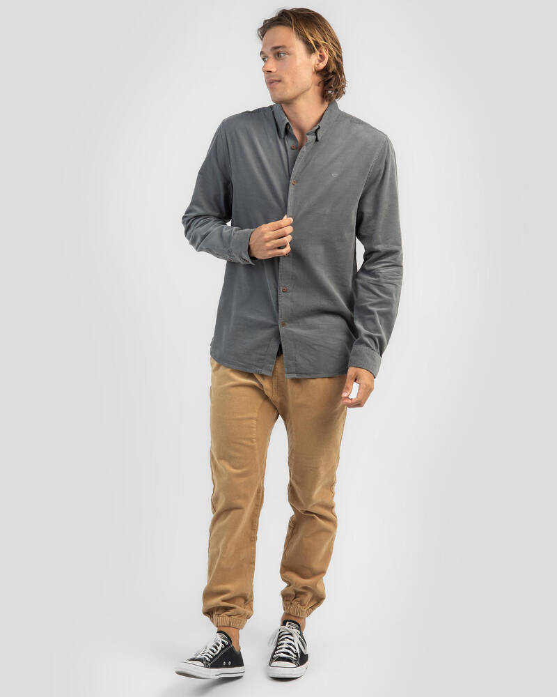 Skylark Corded Long Sleeve Shirt for Mens
