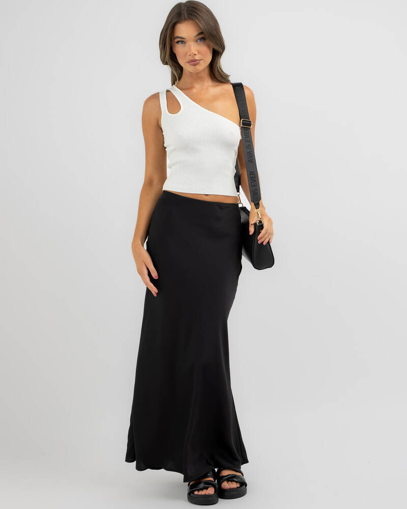 My Girl Immi One Shoulder Knit Top for Womens