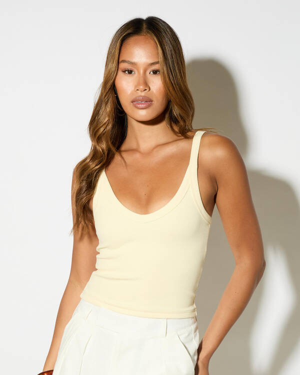 Basic V Neck Tank Top